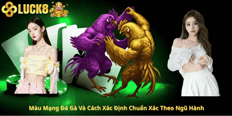 Màu Mạng Đá Gà Và Cách Xác Định Chuẩn Xác Theo Ngũ Hành